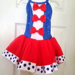 Girls dance recital outfit